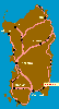 clicca per ingrandire la mappa che mostra la posizione del Rio Ollastu