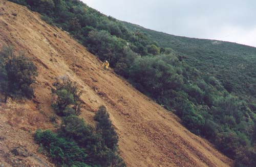 un minierabondo in azione