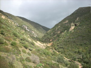 Scavi minerari a Monte Scorra.